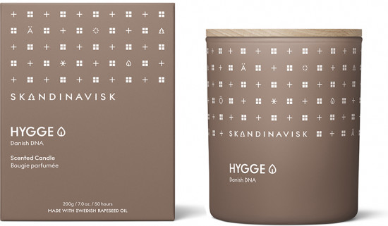 Свеча ароматическая с крышкой «Hygge»