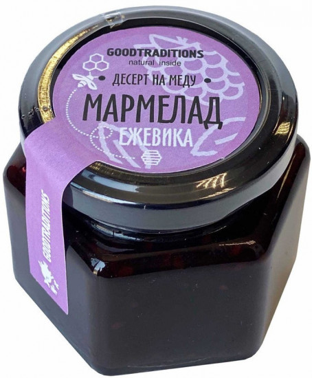 Десерт медово-мармеладный со вкусом ежевики