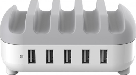 Зарядная станция Orico DUK-5P-EU-WH-BP