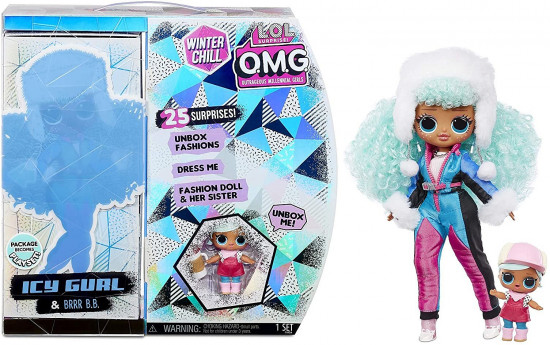 Кукла «L.O.L. Winter Chill ICY Gurl & Brrr B.B.»