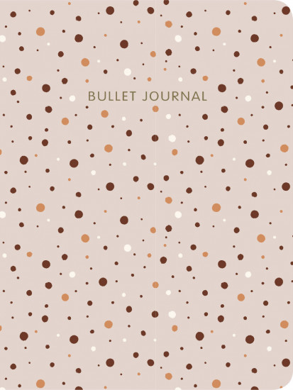 Блокнот в точку. Bullet Journal. Горошек