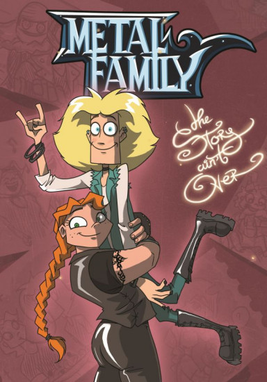 Блокнот «Metal Family. Вики и Глэм»
