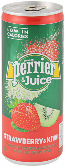 Напиток газированный «Perrier Strawberry & Kiwi»