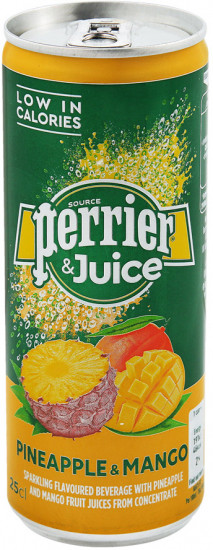 Напиток газированный «Perrier Pineapple & Mango»