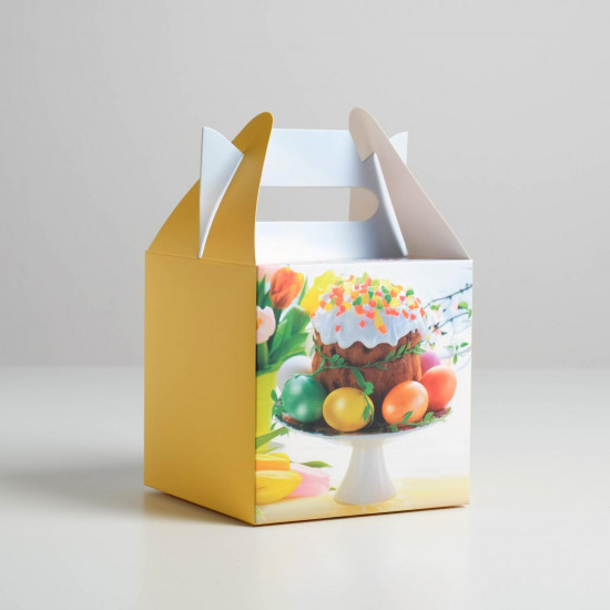 Коробка складная «С Красной Пасхой»