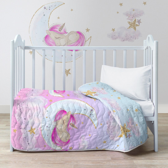Покрывало стеганое детское «Sleep unicorn»