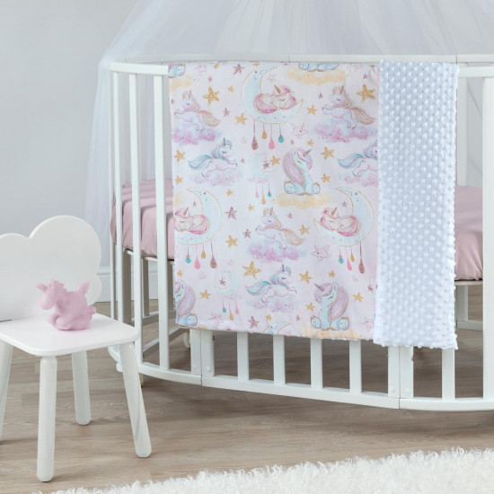 Покрывало стеганое детское «Sleep unicorns»