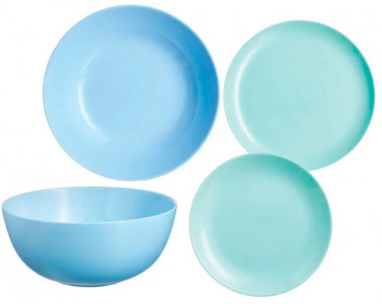 Набор столовый «Diwali Light Turquoise & Blue»