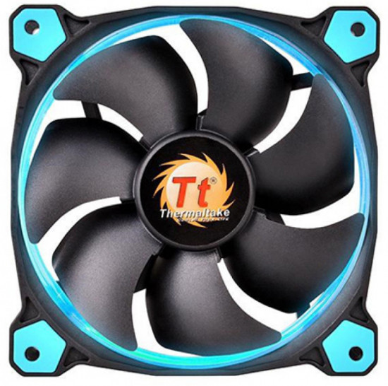 Кулер для компьютерного корпуса Thermaltake Riing 12 LED Blue
