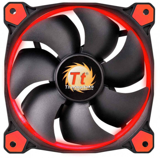 Кулер для компьютерного корпуса Thermaltake Riing 12 LED Red