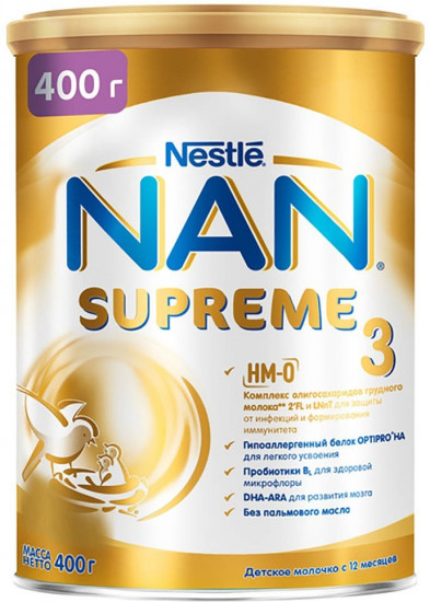 Смесь молочная сухая «Nan Supreme №3»