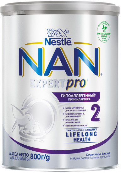 Смесь сухая гипоаллергенная NAN №2