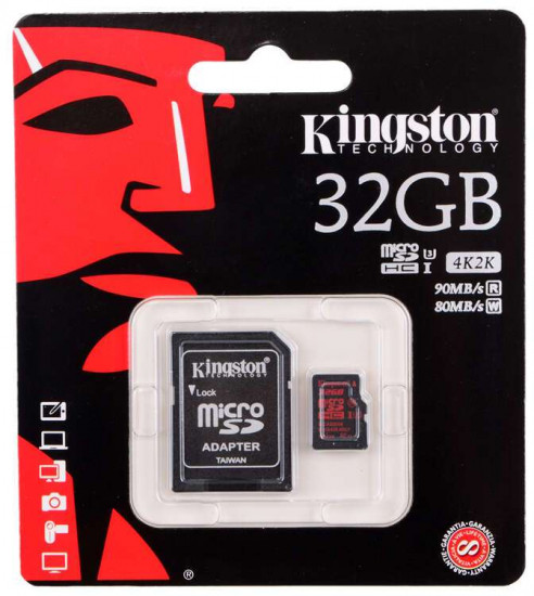 Карта памяти MicroSD Kingston Class SDCA3