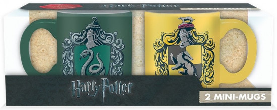 Набор кружек «Slytherin and Hufflepuff»