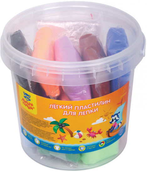 Пластилин легкий