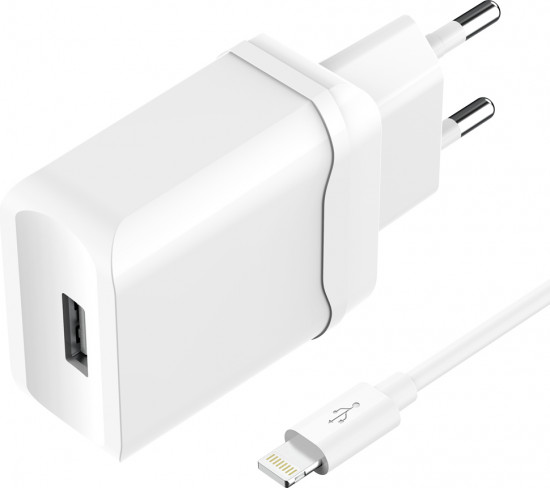 Зарядное устройство Olimo Travel Smart IC + lightning кабель