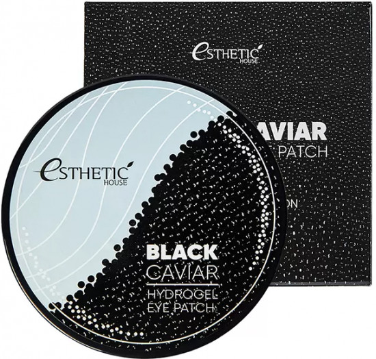 Патчи гидрогелевые для кожи вокруг глаз «Black Caviar»