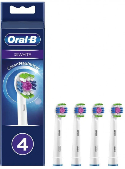 Насадки сменные для электрической зубной щетки Oral-B 3D White