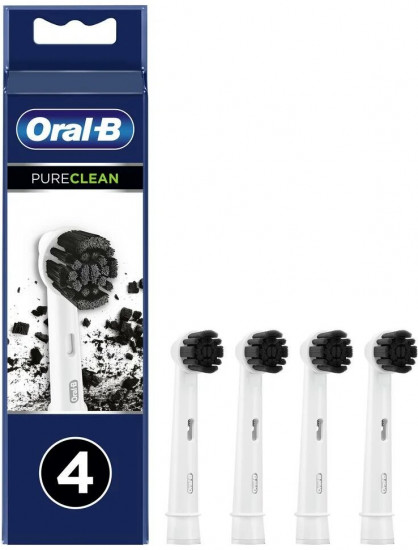 Насадки сменные для электрической зубной щетки Oral-B Pure Clean с древесным углем