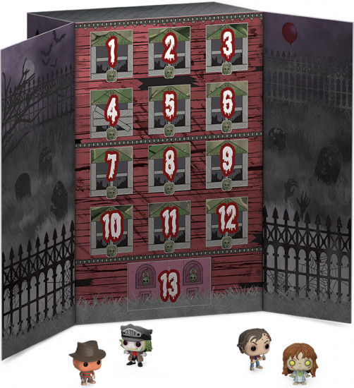 Набор подарочный «Advent Calendar. 13-Day Spooky Countdown »