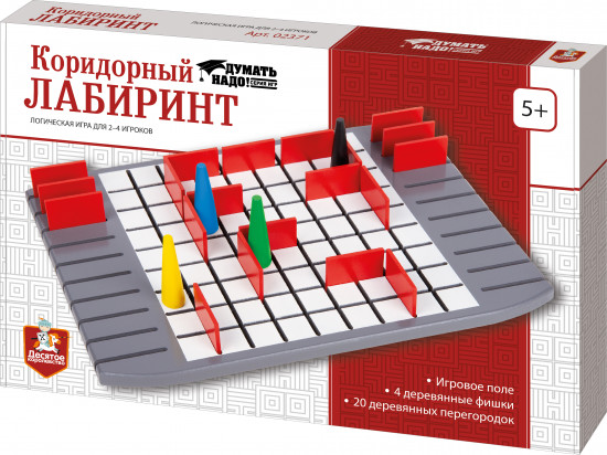 Игра настольная «Коридорный лабиринт»