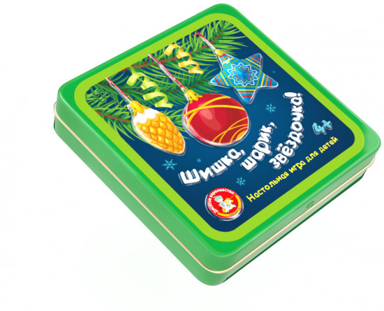 Игра настольная «Шишки, шарик, звездочка»