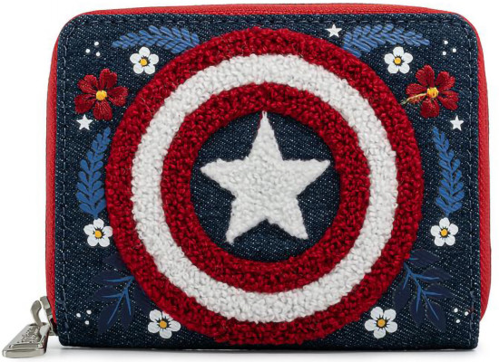 Кошелек детский «Captain America 80th Anniversary»
