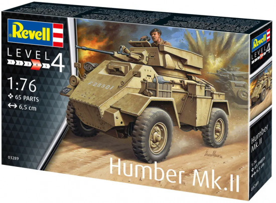 Модель сборная «Британский средний бронеавтомобиль Humber Mk.II»