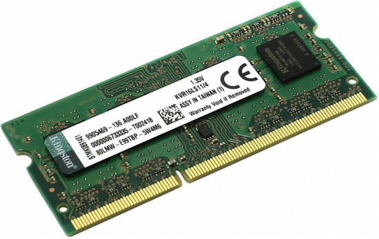 Память оперативная Kingston KVR16LS11/4WP
