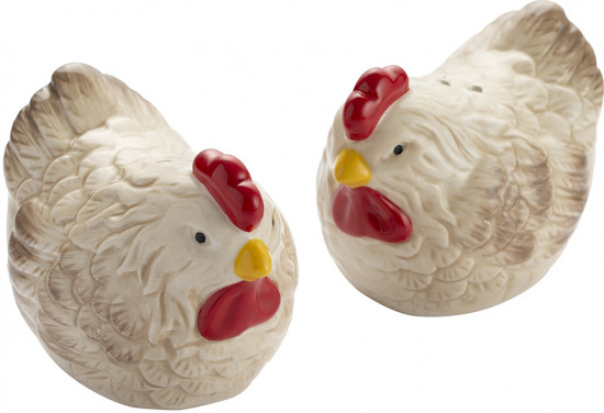 Набор из солонки и перечницы «Country Hens»