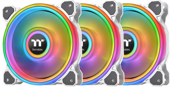 Комплект кулеров для компьютерного корпуса Thermaltake Riing Quad 12 RGB