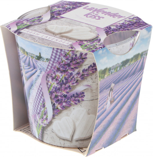 Свеча в стакане ароматизированная «Fresh Lavender»