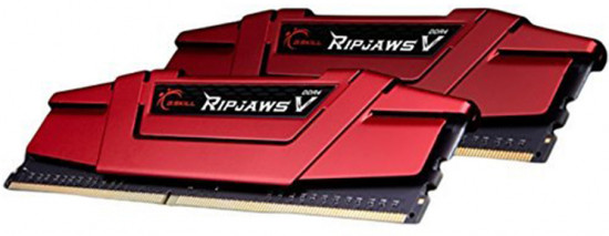 Комплект модулей памяти G.SKILL RipjawsV F4-2666C15D-8GVR