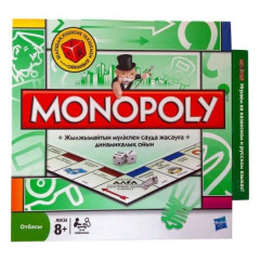 Настольная игра для всей семьи Монополия (казахская версия)