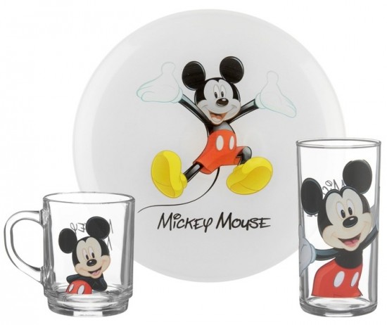 Набор детской посуды Disney Mickey (3 предмета)