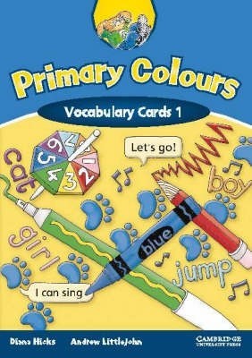 Primary Colours 1 Vocabulary Cards 1 for Kazakhstan