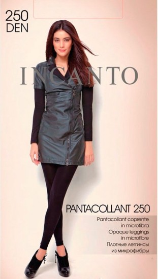 Леггинсы из микрофибры "Pantacollant" (nero, 250 DEN)