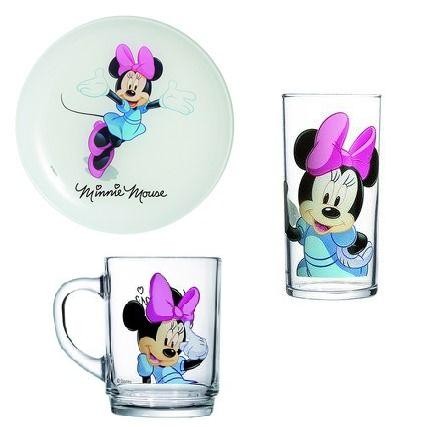 Набор детской посуды Disney Minnie (3 предмета)