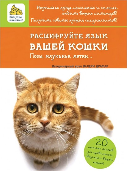 Расшифруйте язык вашей кошки. Позы, мяуканье, метки...