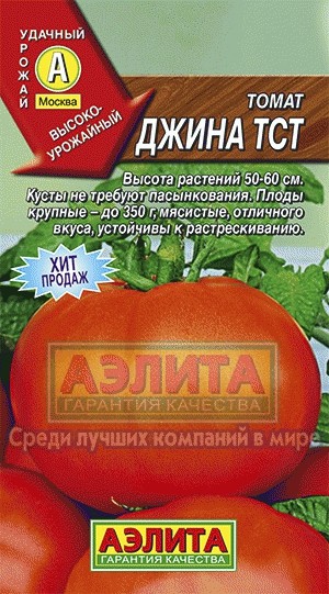 Семена. Томат «Джина ТСТ», 0.1 г