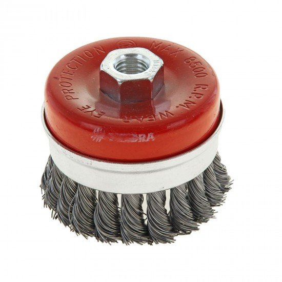 Щетка металлическая «TUNDRA basic» для УШМ Heavy Duty М14, 75 мм