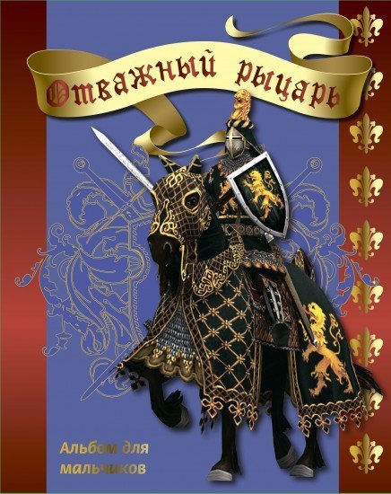 Дневник для мальчиков "Отважный рыцарь" А5