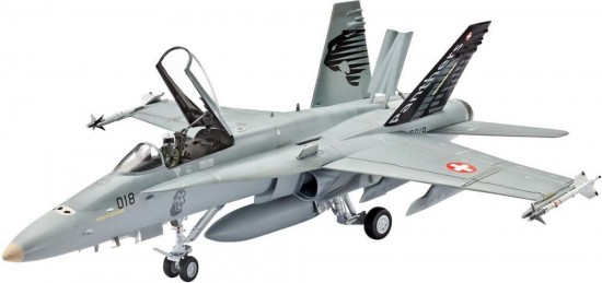 Сборная модель истребителя McDonnel Douglas F/A-18C Hornet