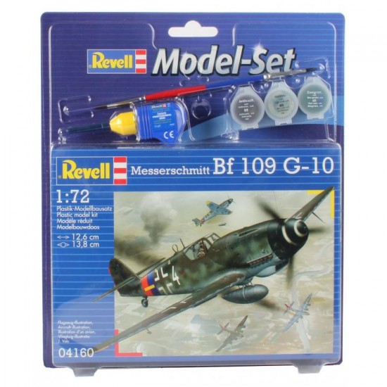 Подарочный набор со сборной моделью «Messerschmitt Bf 109 G-10»