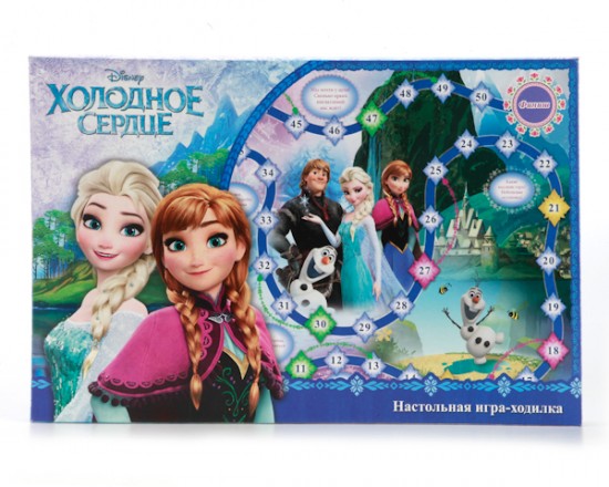 Настольная игра-ходилка «Холодное сердце»