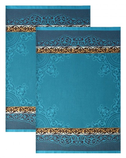 Комплект полотенец вафельных пестротканых «Oasi» (Cleanelly, 2 шт. 50х70)