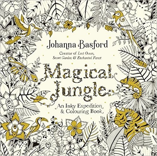 Magical Jungle. An Inky Expedition & Colouring Book