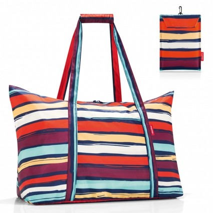 Сумка складная «Mini maxi travelbag», artist stripes