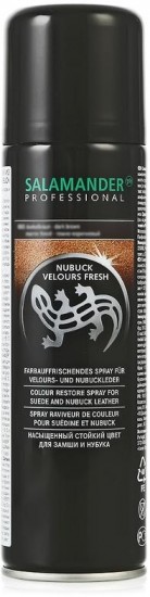 Средство для замши,велюра и нубука Nubuck Velours Fresh (темно-коричневый, 250 мл)