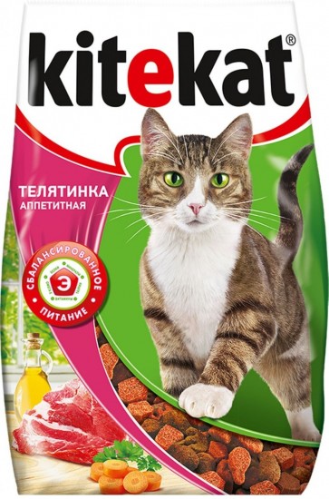 Корм сухой для кошек «Телятинка аппетитная» (1,9 кг)